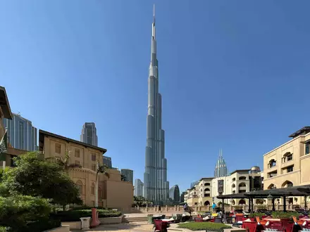Burj Khalifa в Дубае - 1