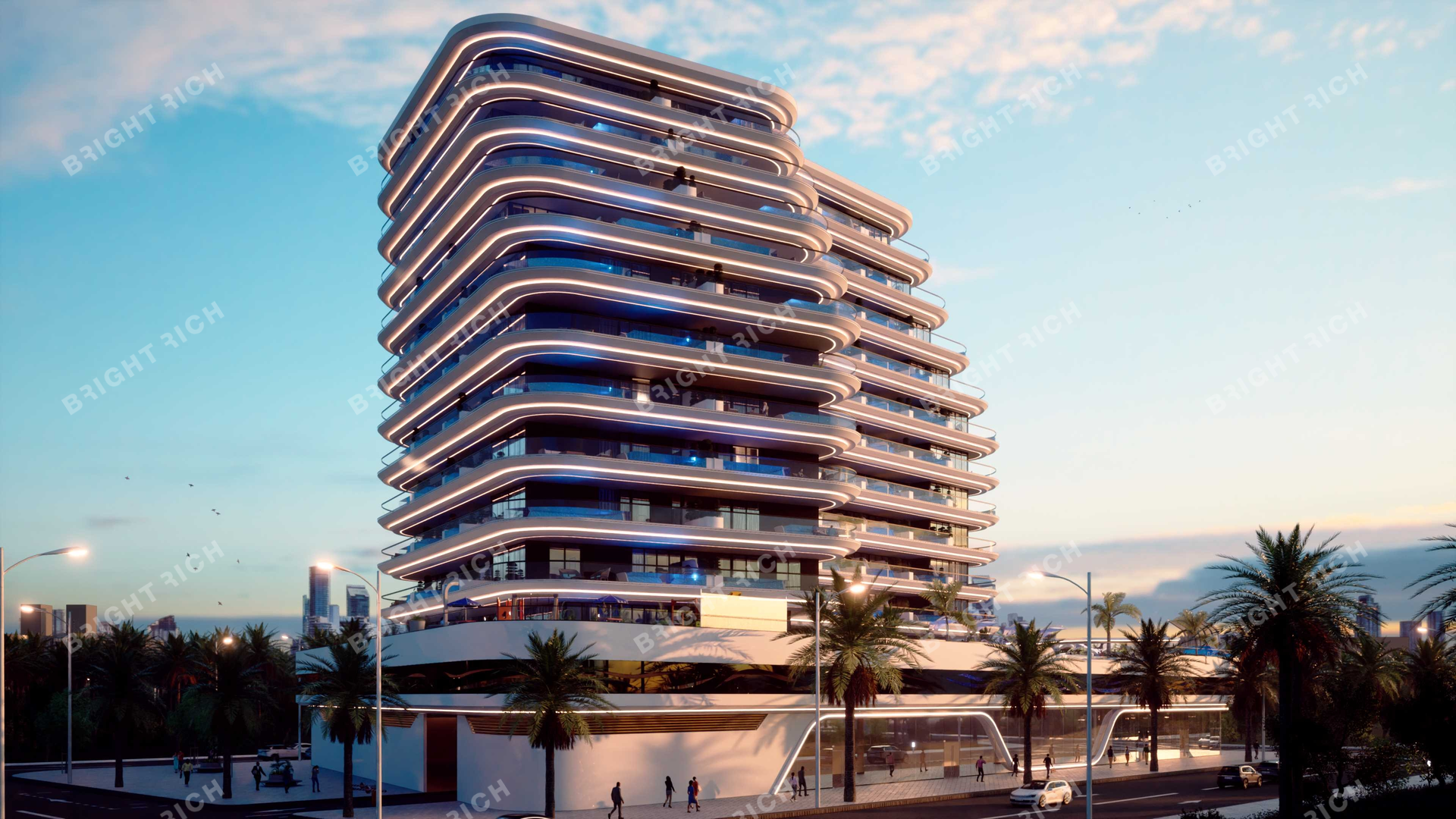Samana Portofino, apart complex in Dubai - 21