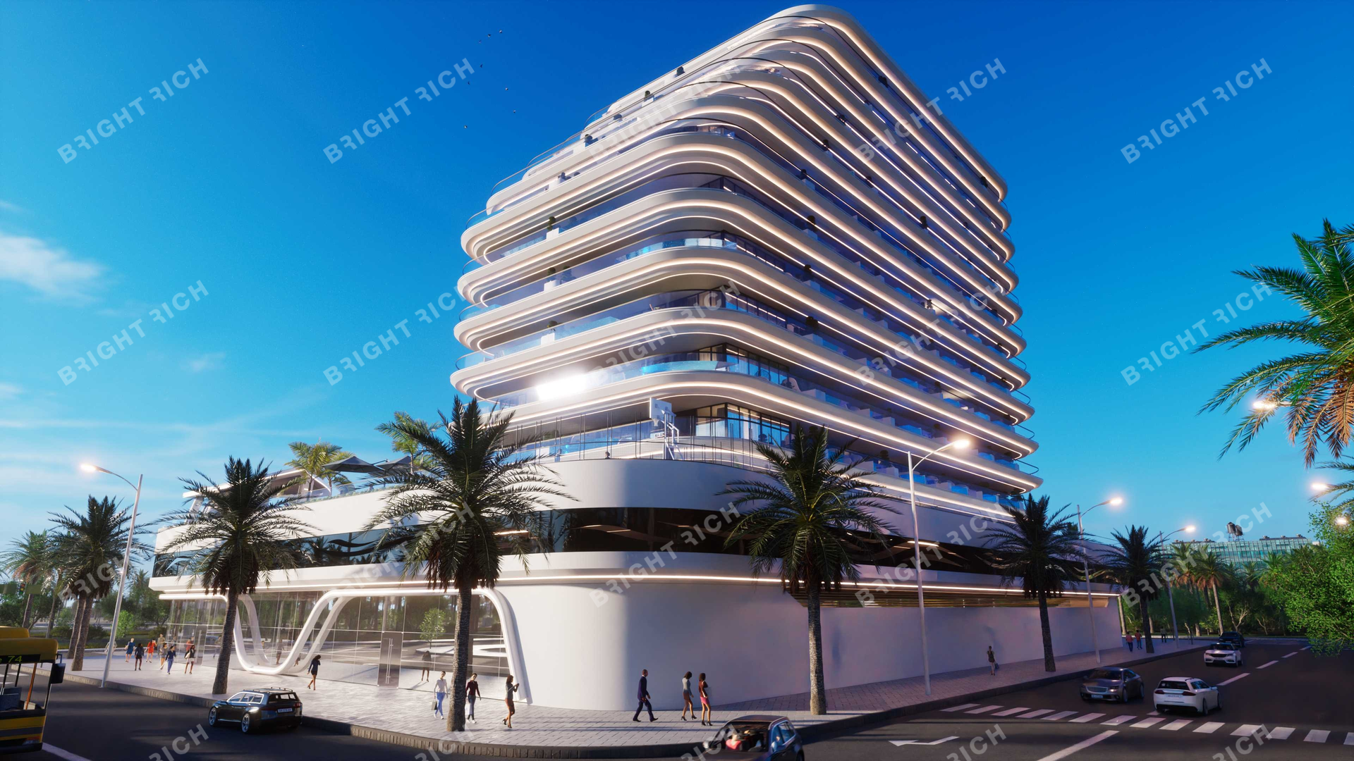 Samana Portofino, apart complex in Dubai - 14