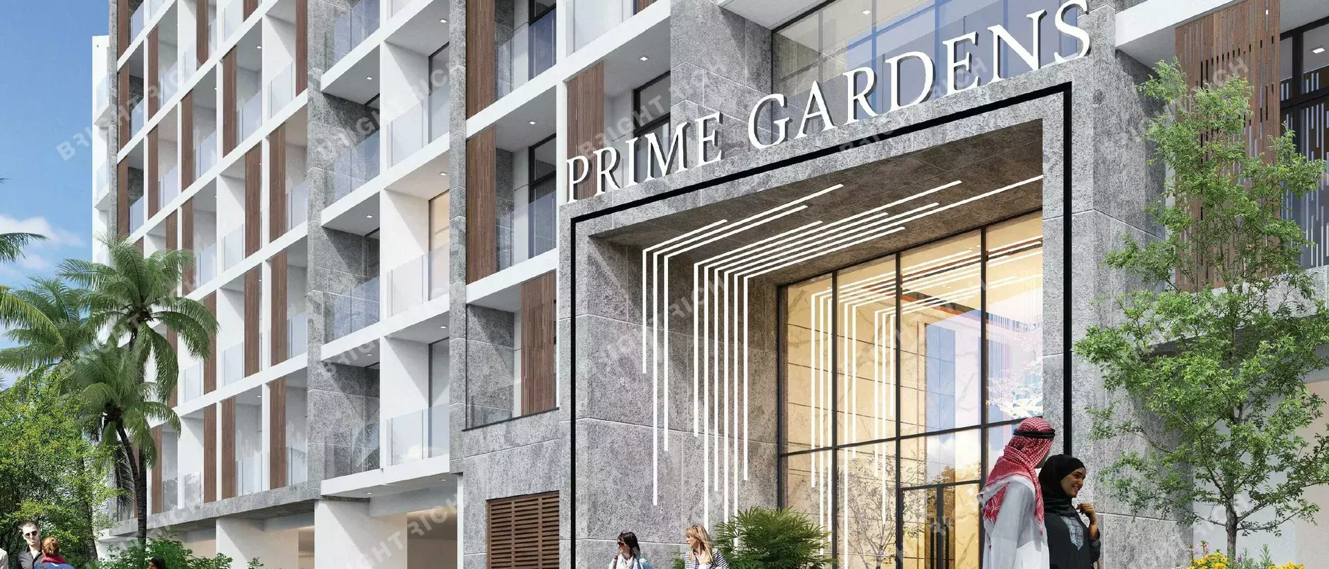 Prime Gardens, апарт-комплекс в Дубае - 0