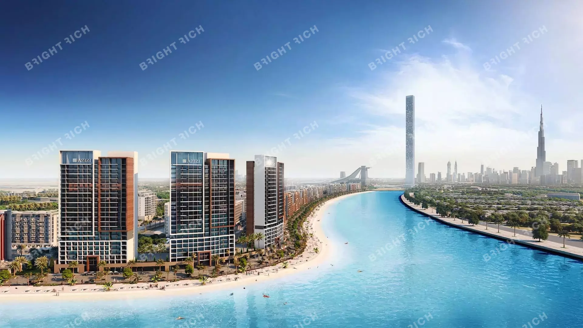 Azizi Riviera Building 63, apart complex in Dubai - 0