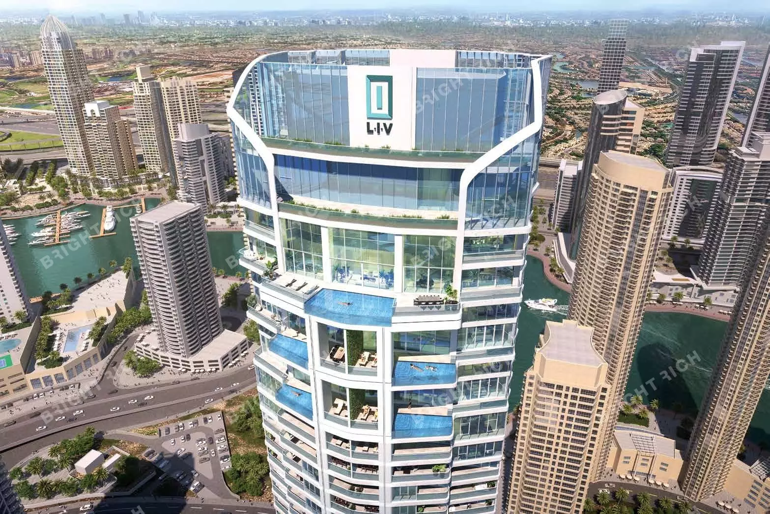 Liv Lux, apart complex in Dubai - 0