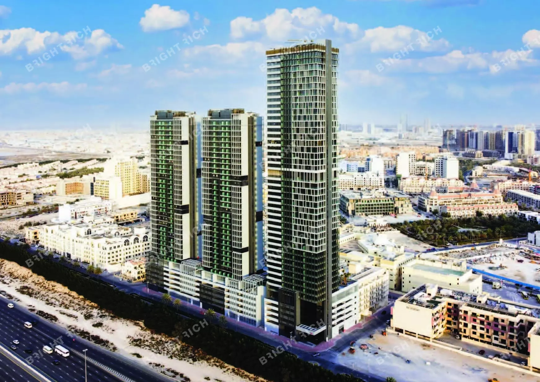Bloom Towers, апарт-комплекс в Дубае - 0
