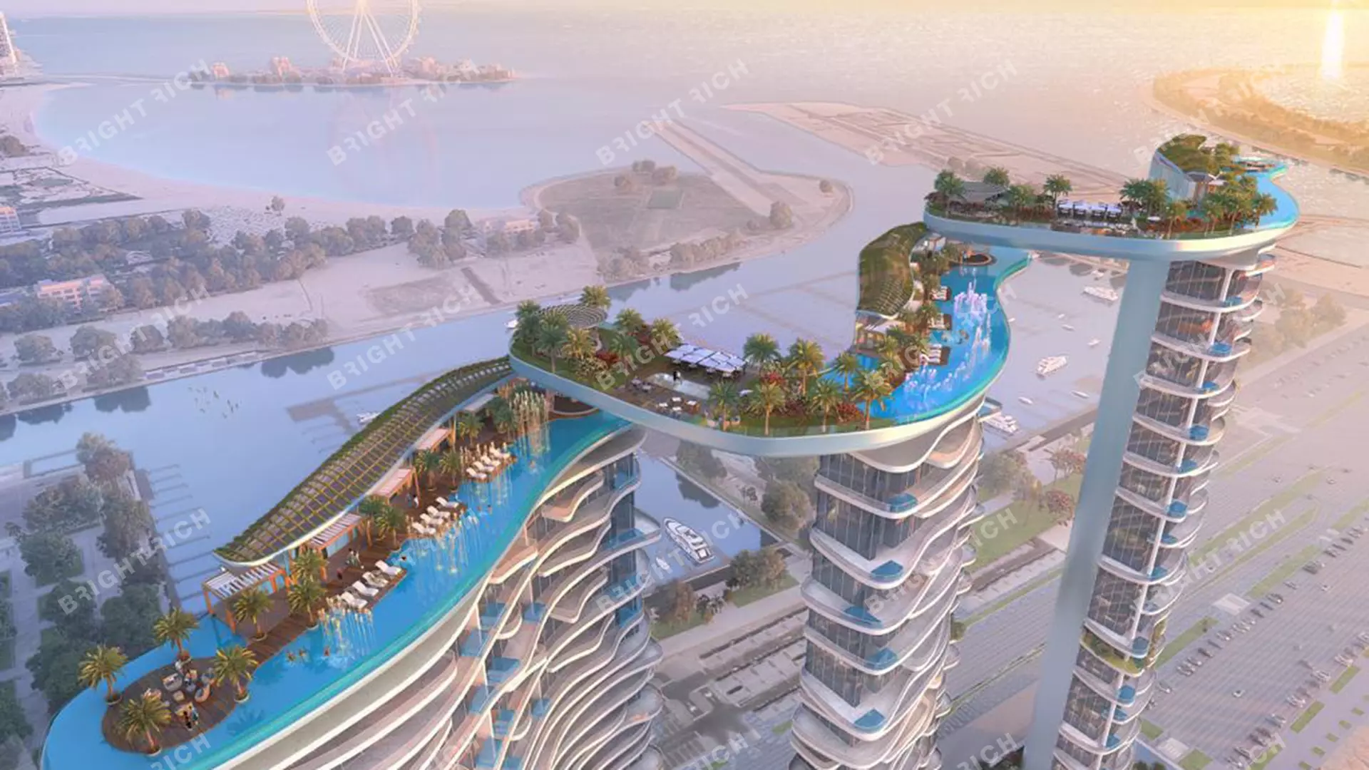 Damac Bay by Cavalli Tower A , апарт-комплекс в Дубае - 0