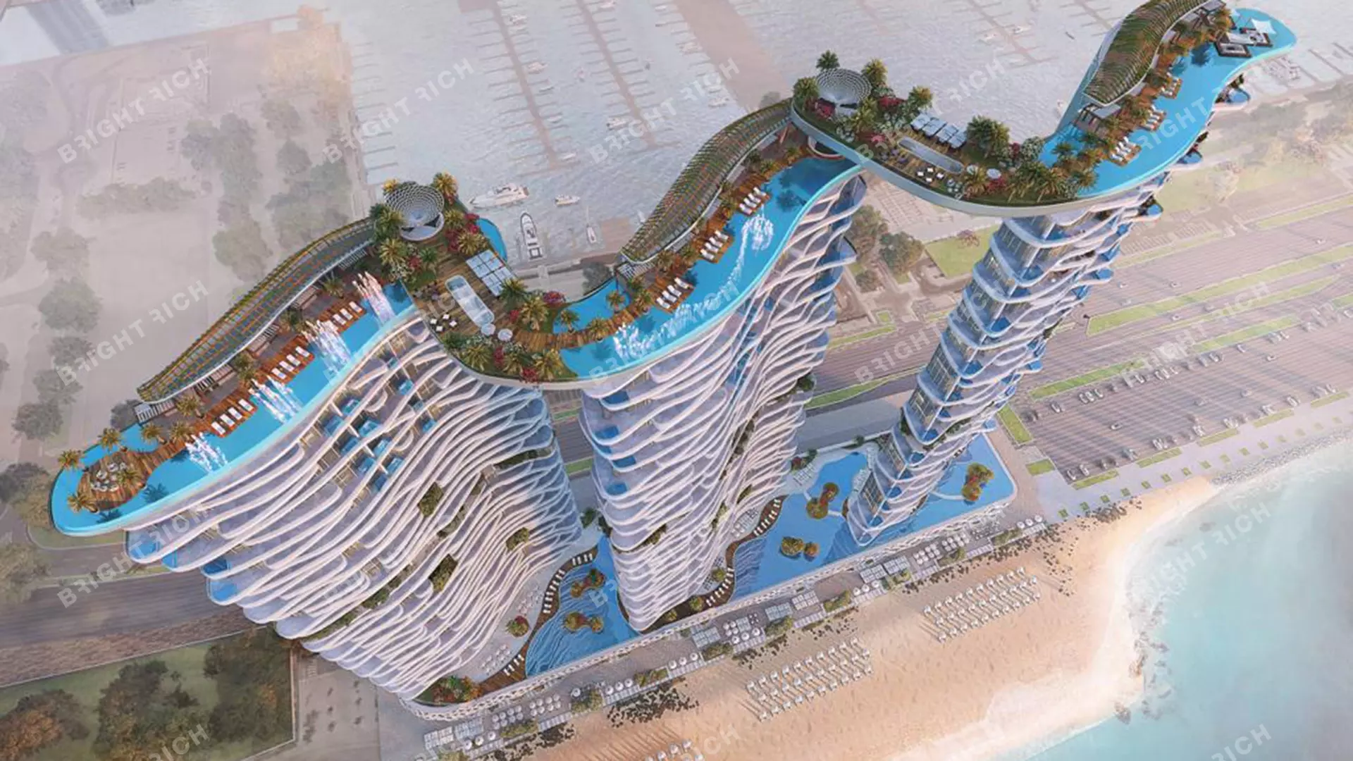 Damac Bay by Cavalli Tower A , апарт-комплекс в Дубае - 2