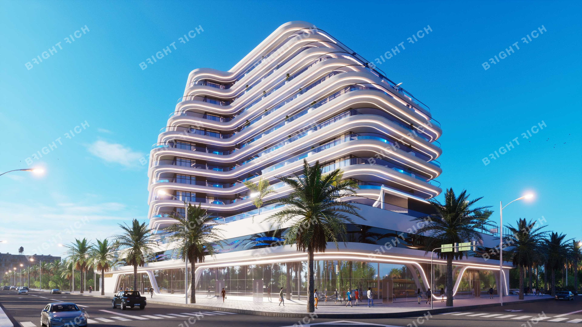 Samana Portofino, апарт-комплекс в Дубае - 16