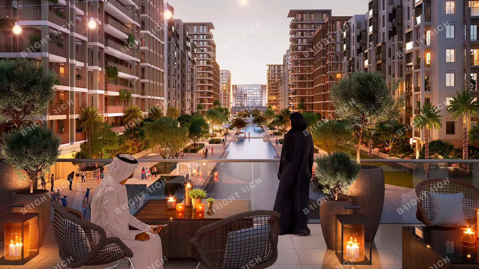 Rimal Residences, apart complex in Sharjah - 3