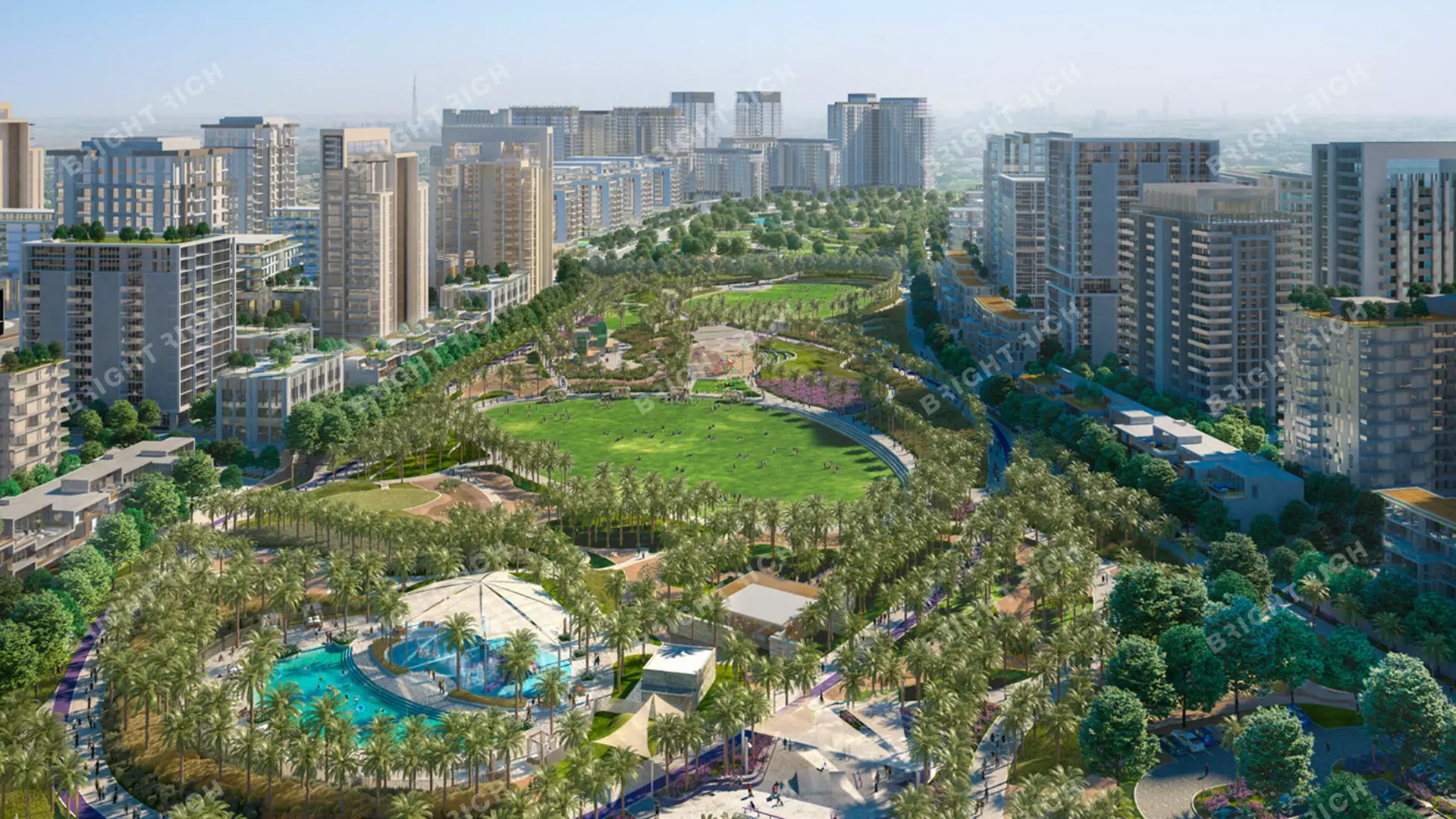 Park Field, apart complex in Dubai - 4