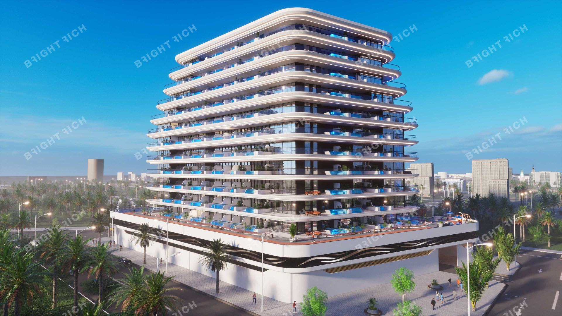 Samana Portofino, apart complex in Dubai - 18