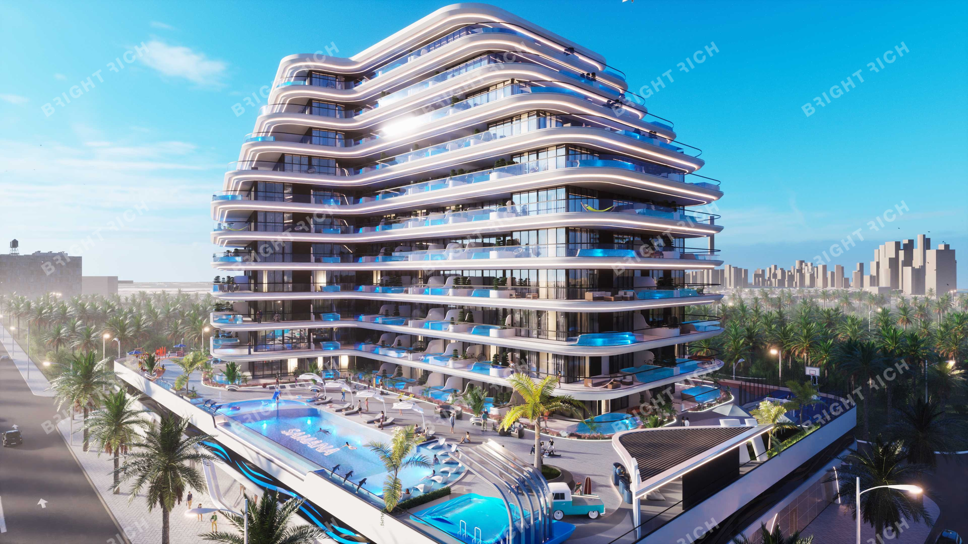 Samana Portofino, apart complex in Dubai - 19