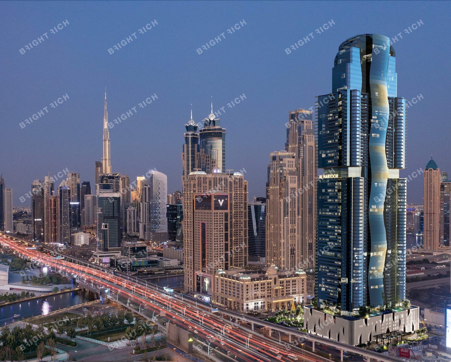 Al Habtoor Tower, апарт-комплекс в Дубае - 0