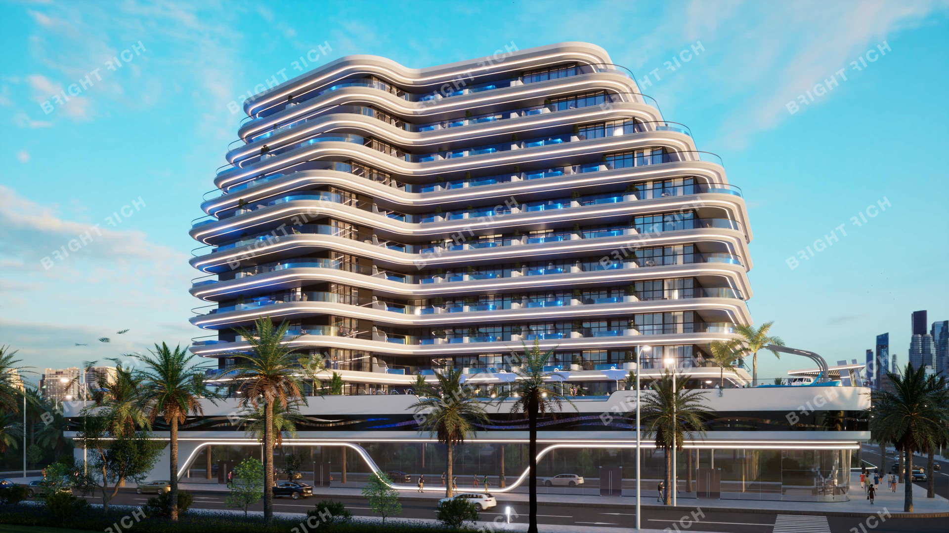 Samana Portofino, apart complex in Dubai - 20