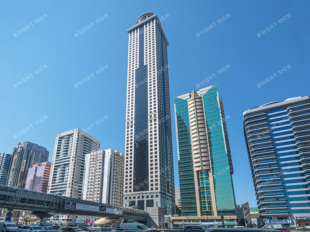 The Tower Plaza Hotel in Dubai