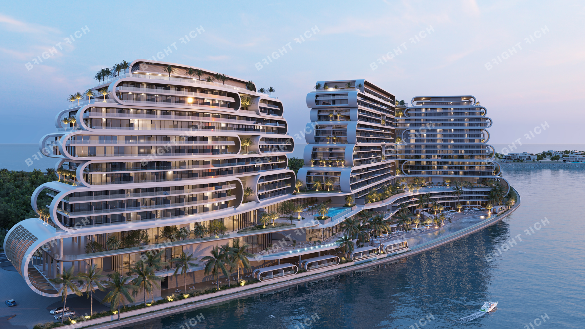 JW Marriott Residences & Resort Al Marjan Island, апарт-комплекс в Рас-эль-Хайма