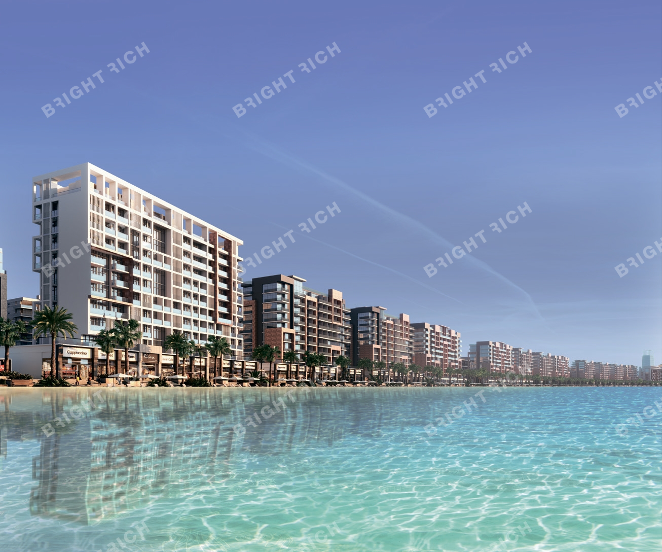 Azizi Riviera Beach Front Building B, апарт-комплекс в Дубае