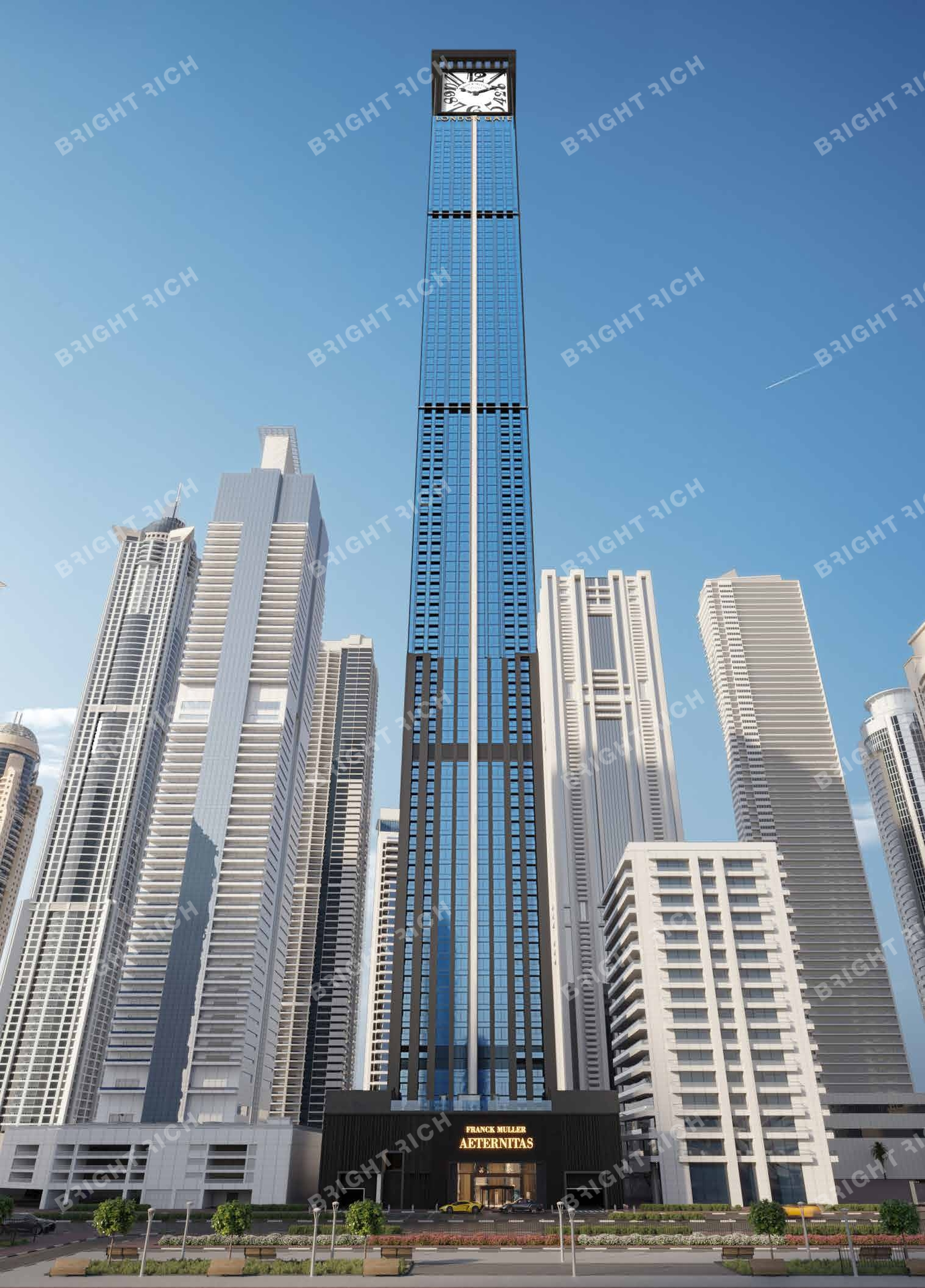 Aeternitas by Franck Muller, apart complex in Dubai