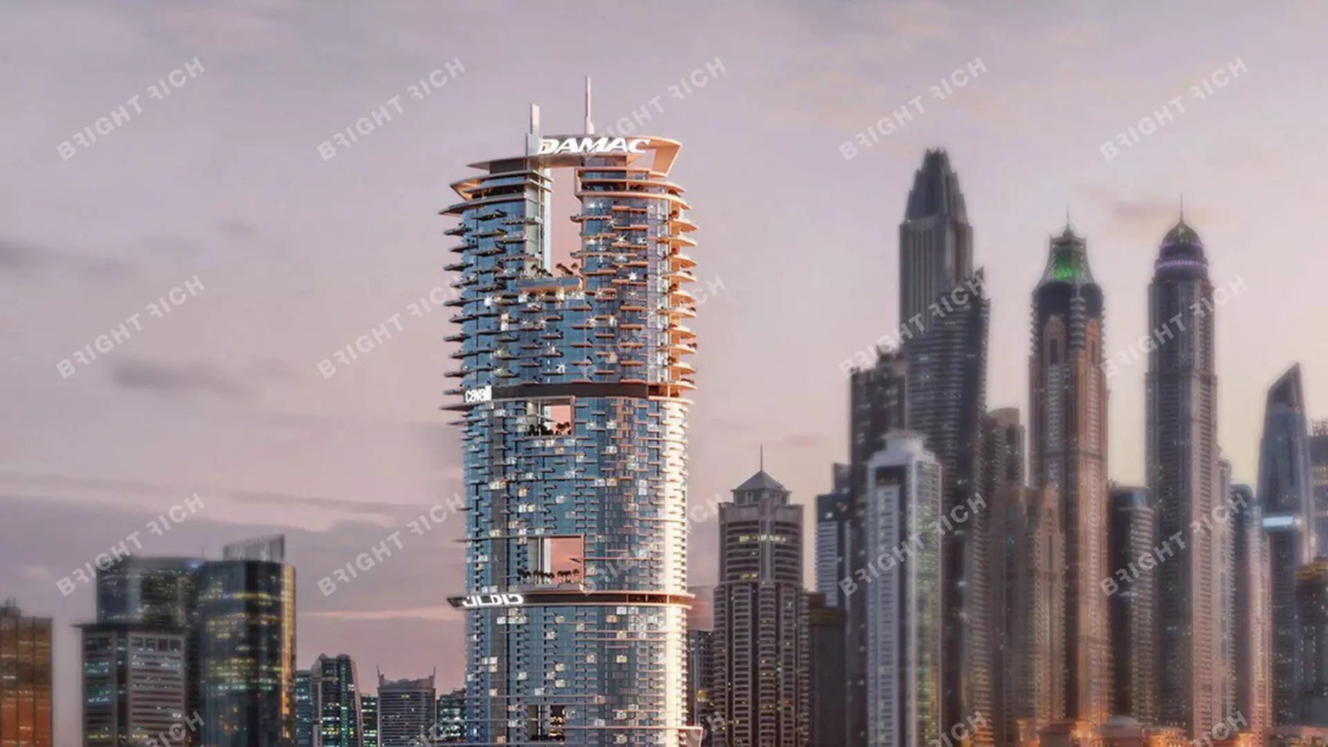 Cavalli Casa Tower, апарт-комплекс в Дубае