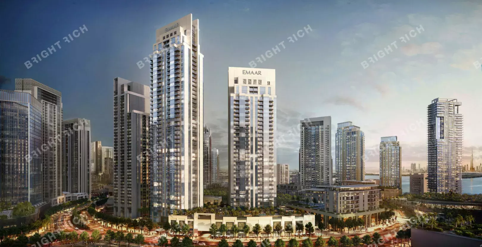 Creek Rise Apartments, апарт-комплекс в Дубае