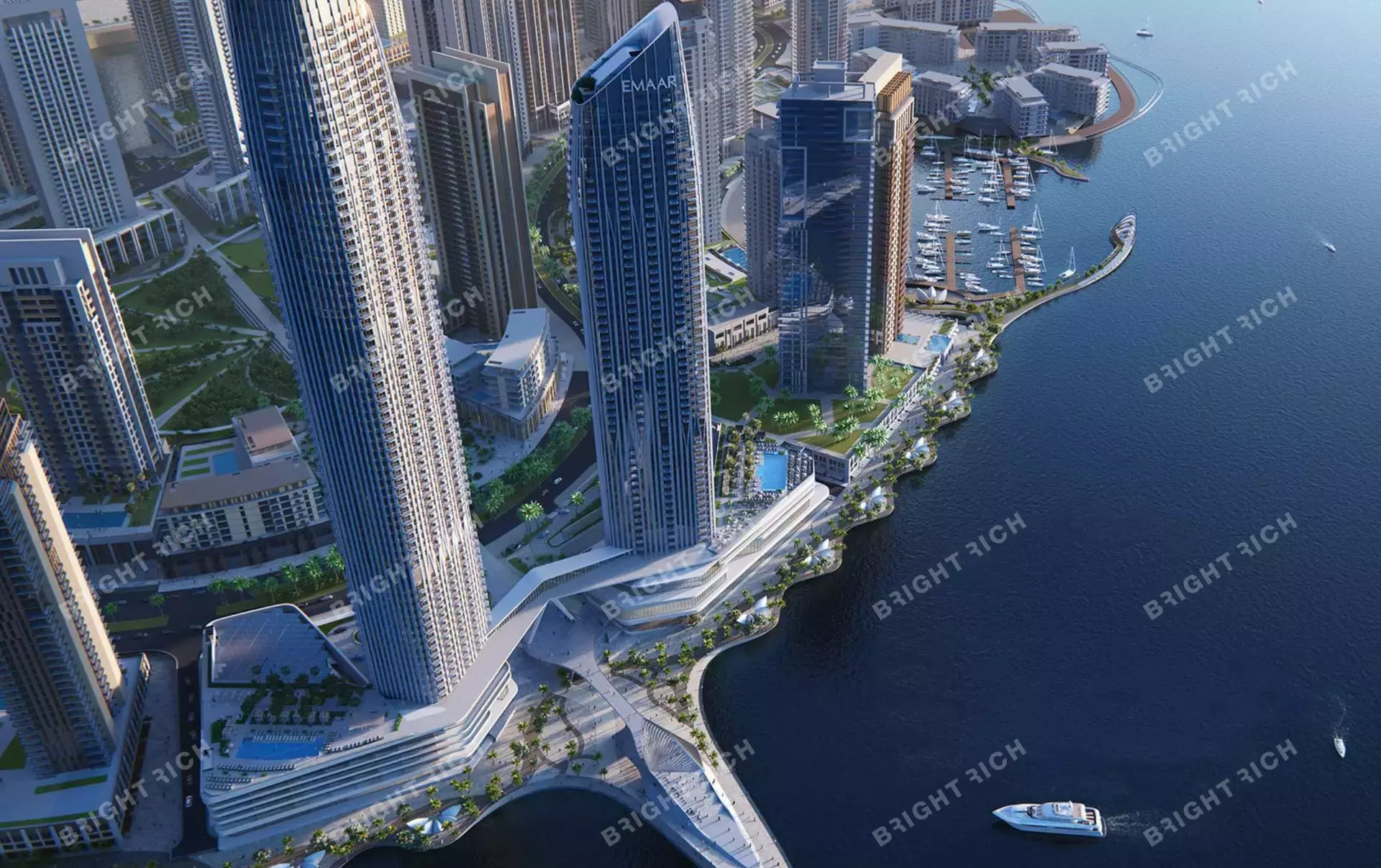 Address Harbour Point, apart complex in Dubai