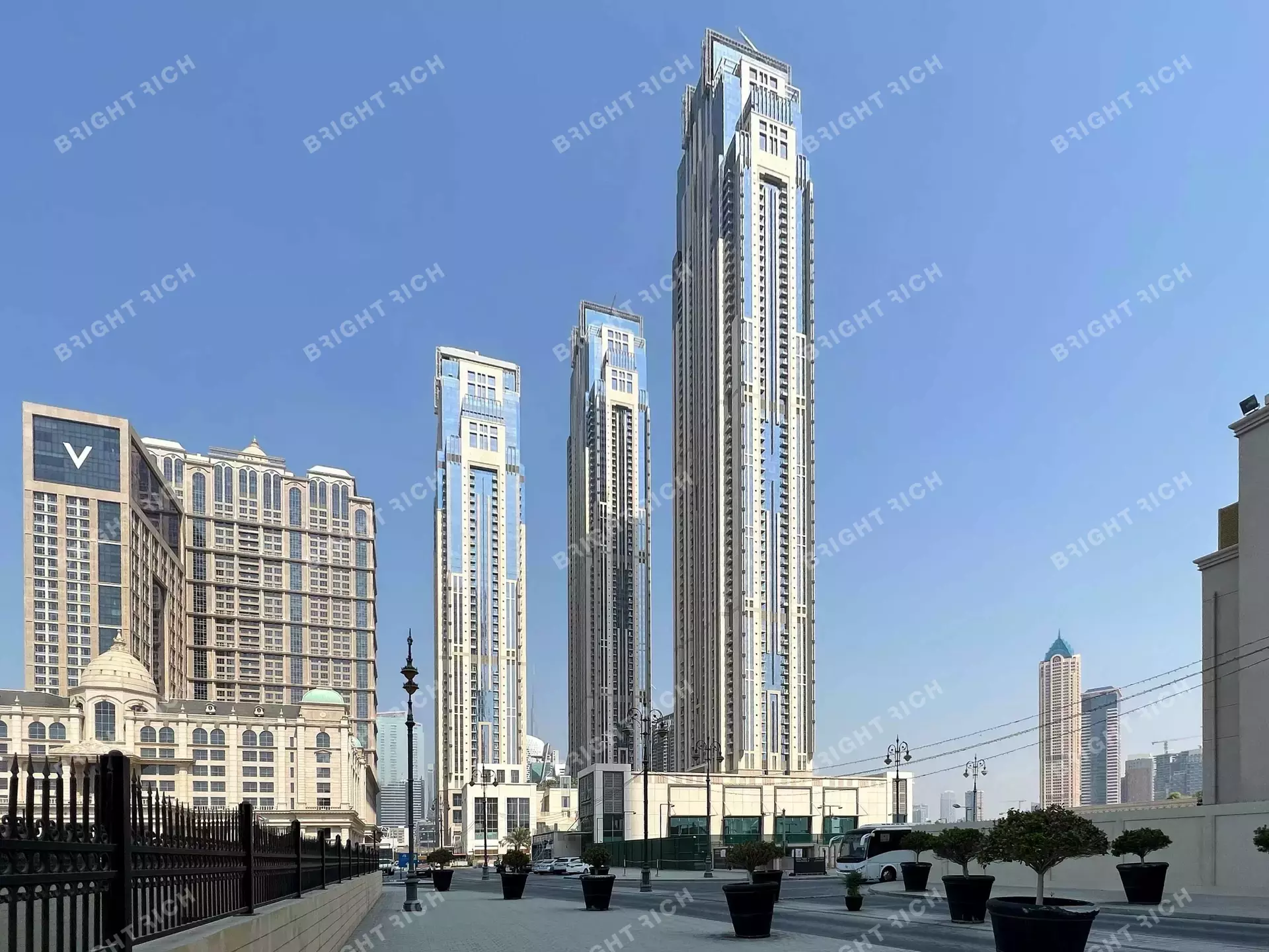 Amna Tower, apart complex in Dubai