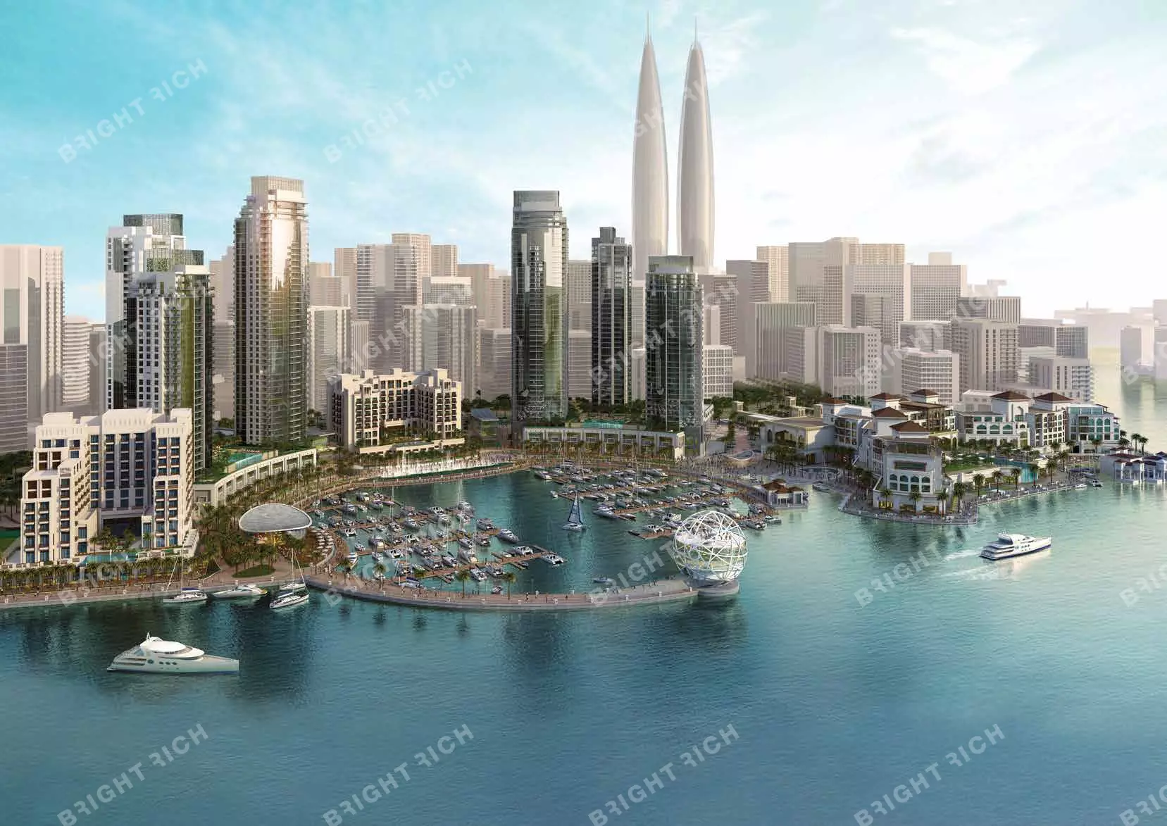 Dubai Creek Residences, апарт-комплекс в Дубае