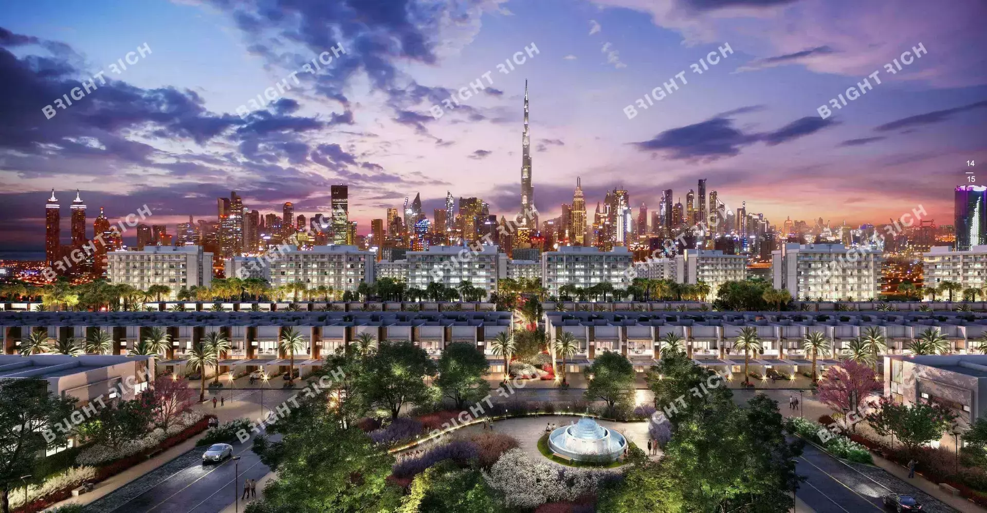 Mag City Townhouses, апарт-комплекс в Дубае