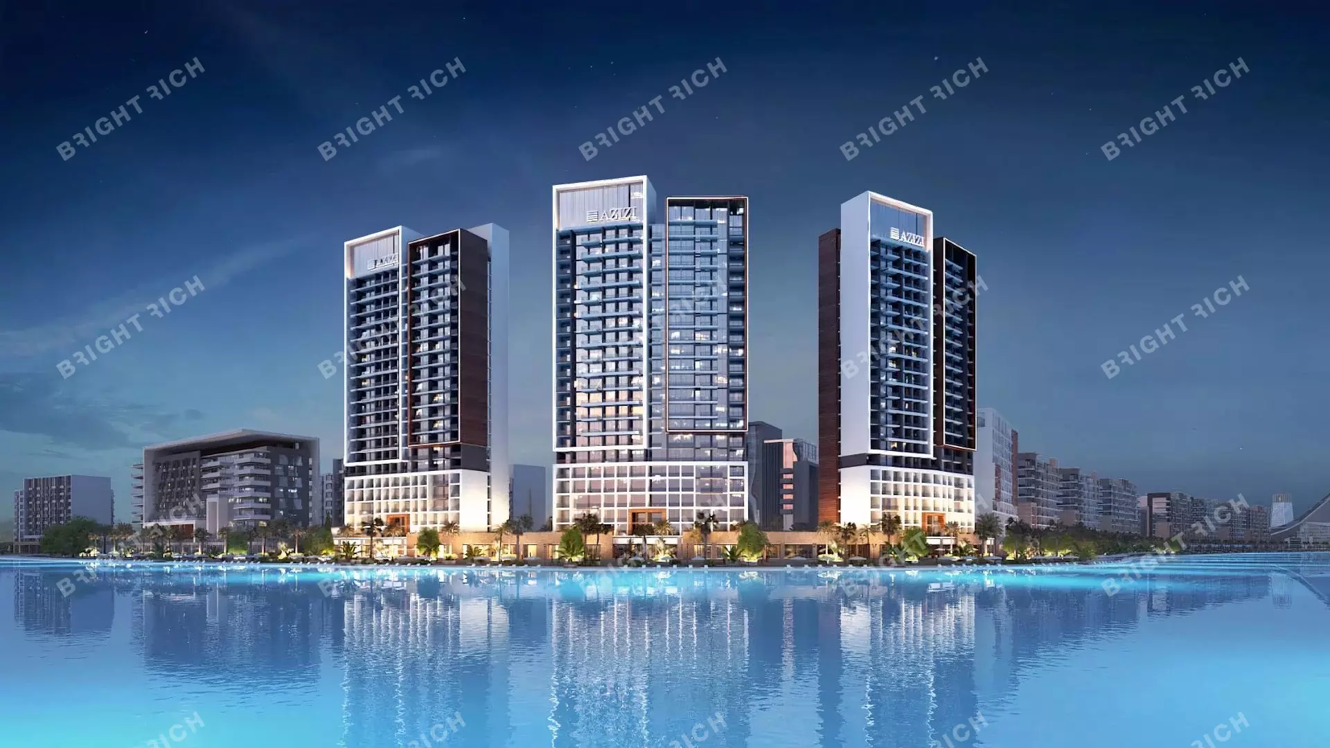 Azizi Riviera Building 25, apart complex in Dubai