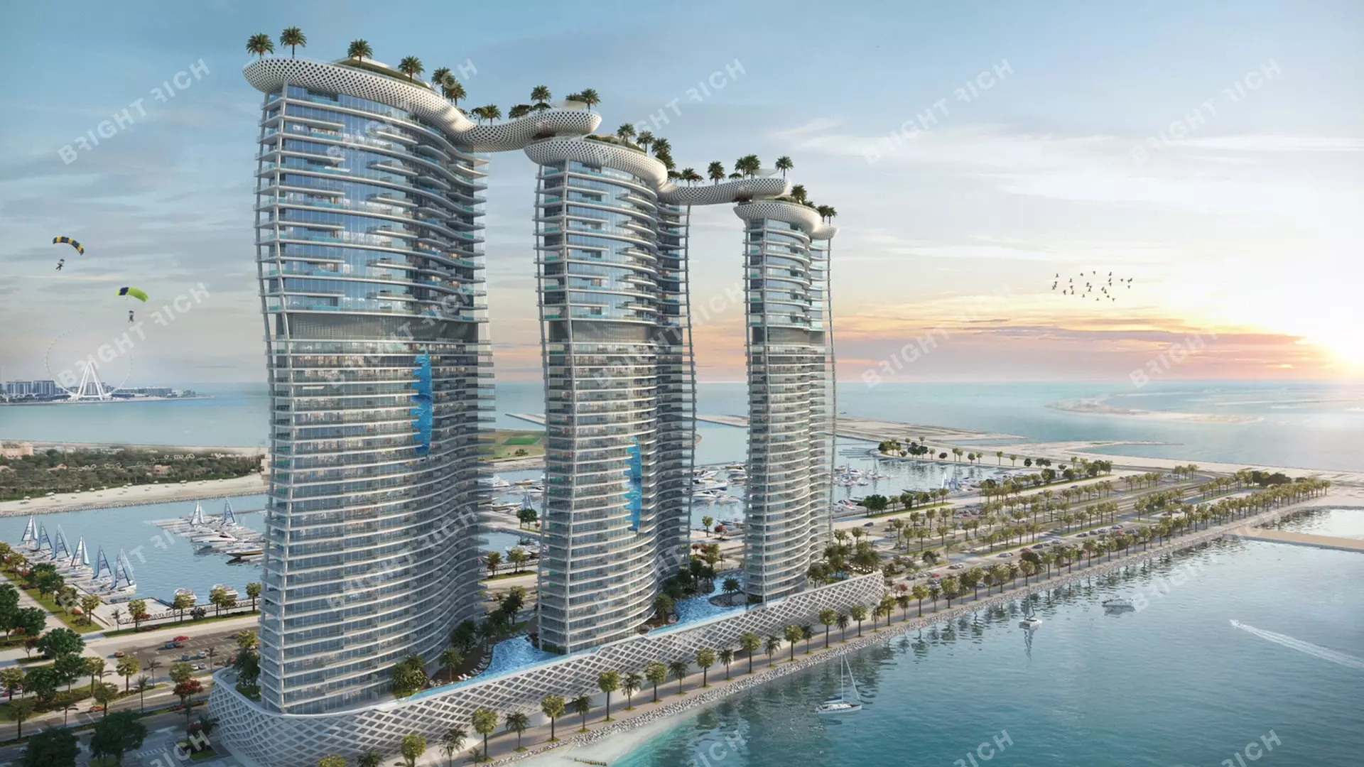 Damac Bay by Cavalli Tower A , апарт-комплекс в Дубае