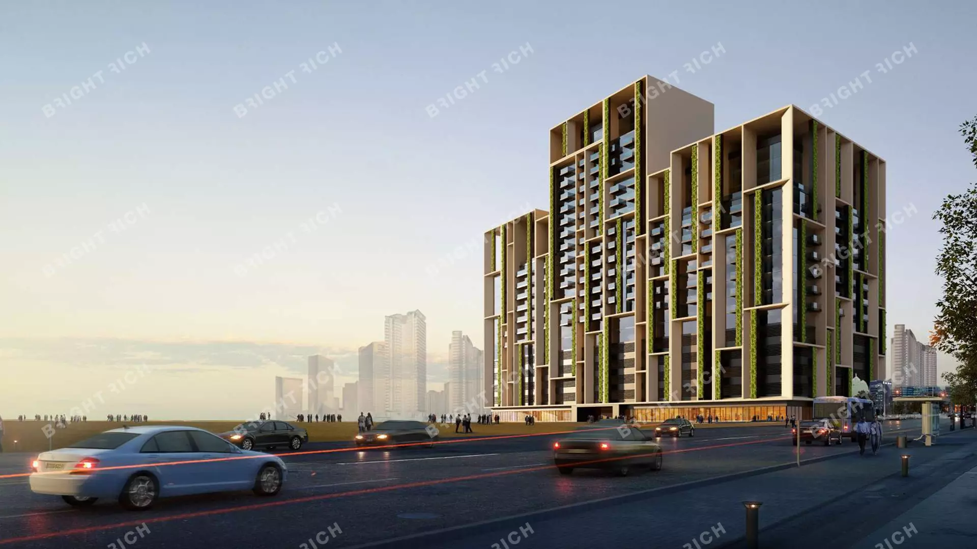 Neva Residences, apart complex in Dubai
