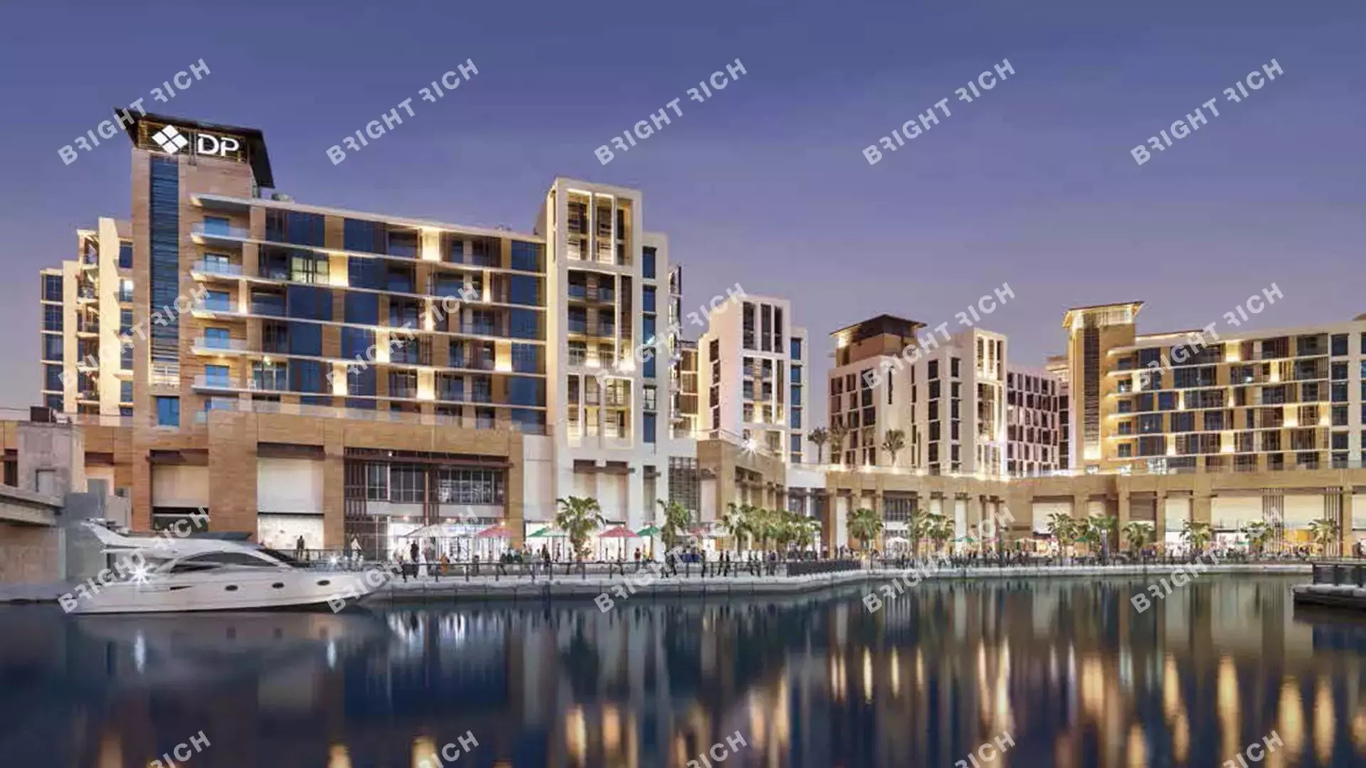 Dubai Wharf, apart complex in Dubai
