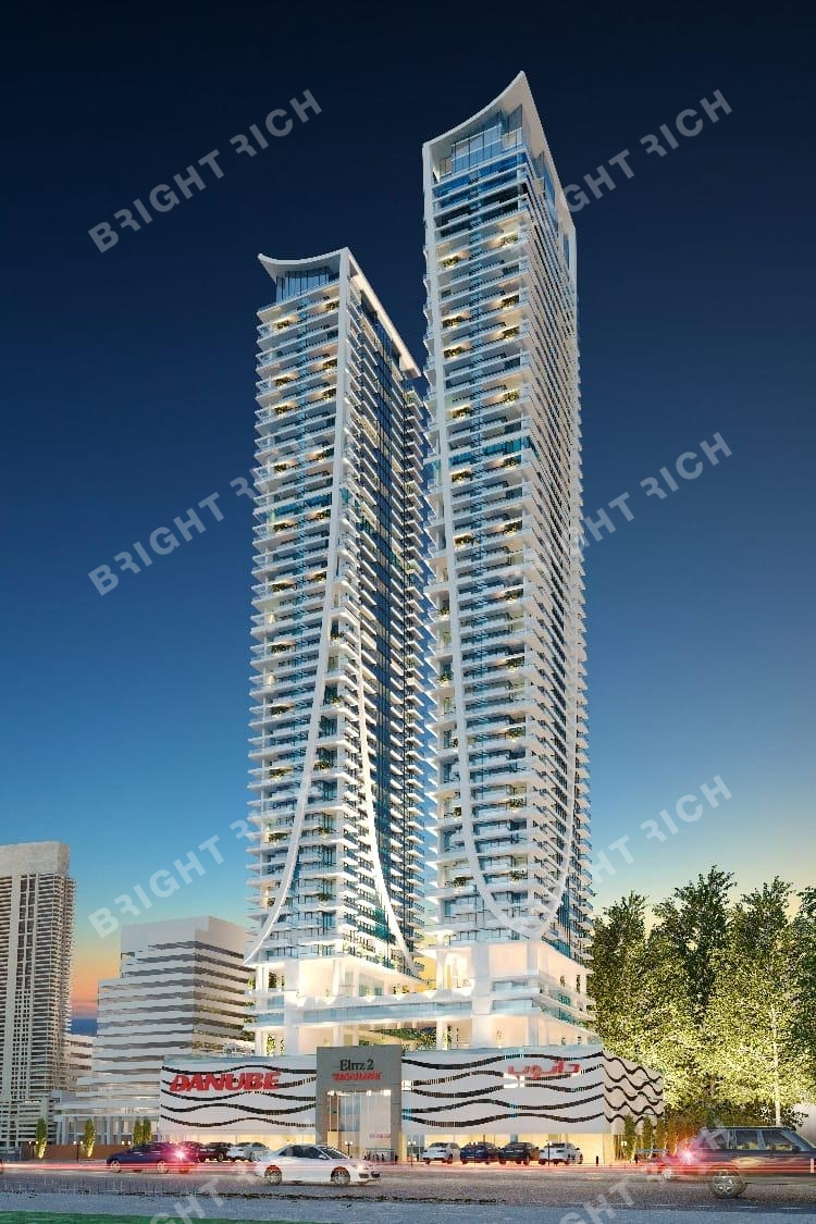 Elitz 2 Tower B, apart complex in Dubai