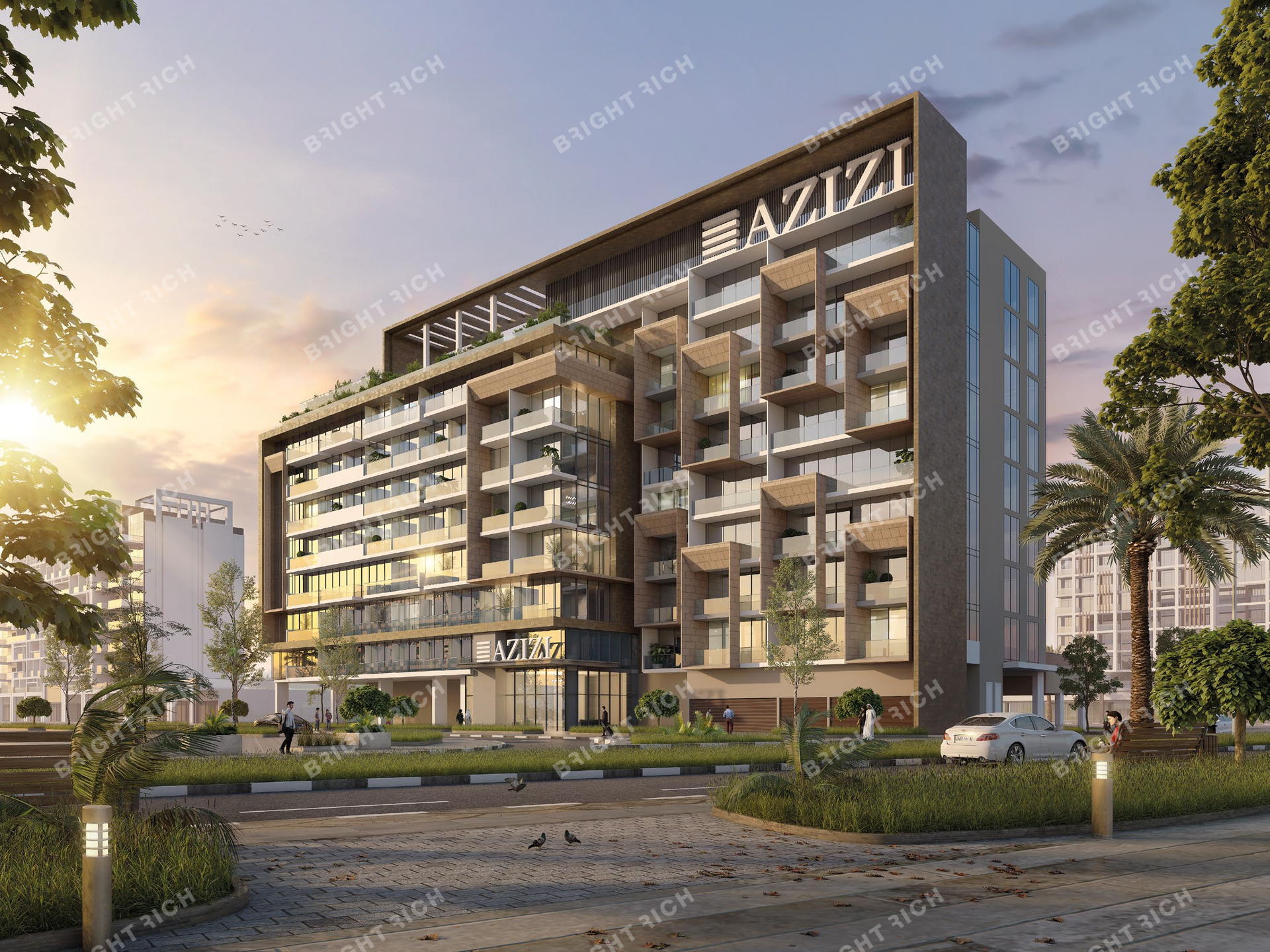 Azizi Vista, apart complex in Dubai